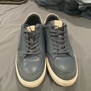 ALDO Men's Dark Blue Sneakers with Cream Soles
